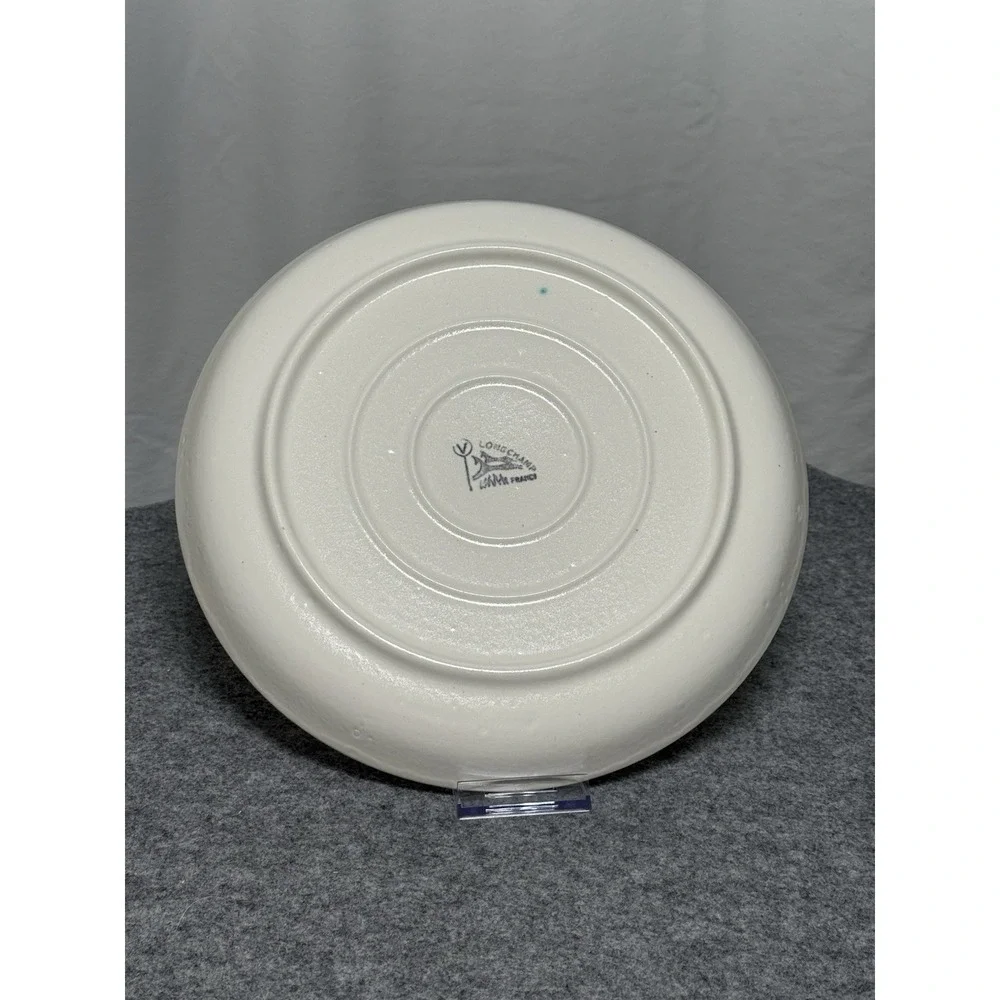 Longchamp France Pottery Stoneware 12